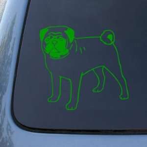  PUG   Dog   Vinyl Car Decal Sticker #1546  Vinyl Color 