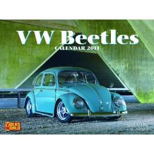 2011 Car Calendars VW Beetles   12 Month   31.4x23.5cm  