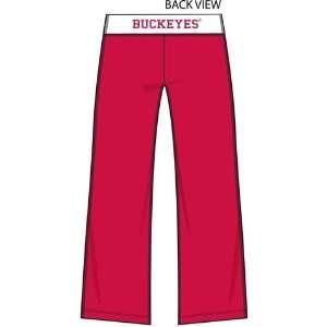 Ohio State University Buckeyes Womens Crop Yoga Pants Exercise Gear 
