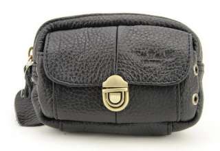   Leather Belt Waist Bum Fanny Belly Pouch Zipper Bag Cell phone Case