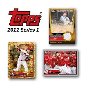 2012 Topps Series 1 Baseball Factory Sealed Value Box NEW  