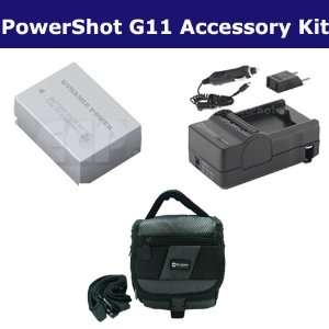  Canon PowerShot G11 Digital Camera Accessory Kit includes 