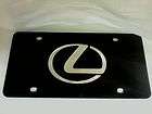 LEXUS LOGO Superior Metal License Plate Frame (Fits Lexus)