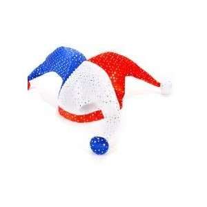  4th of July Red White Blue Jester Hat