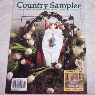 Country Sampler Magazine 1995 YOU CHOOSE Home Decor Craft Decorating 