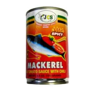 Spicy Mackerel in Tomato Sauce 5.5oz (24pack)  Grocery 