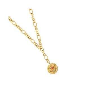  14K Yellow Gold Necklace with Citrine Jewelry