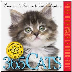  365 Cats Page a day 2011 Desk Calendar