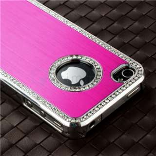   with apple iphone 4 4s bling luxury hot pink quantity 1 this snap on
