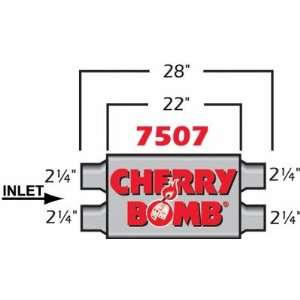  Cherry Bomb 7507 Elite Muffler Automotive