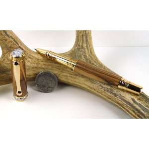  Bethlehem Olivewood Triton Pen With a Gold Finish Office 
