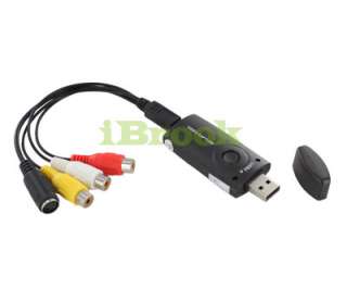 USB Easy Cap Video Audio Grabber Capture for Windows 7 XP Vista  