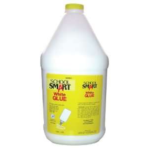 School Smart White Glue   Gallon each