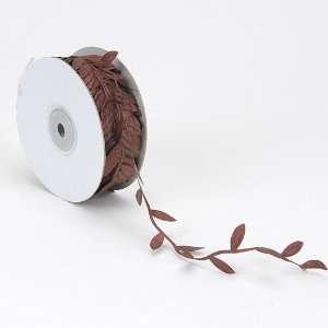  Natural Leaf Ribbons 1 1/4 Inch x 25 Yards, Rust Health 