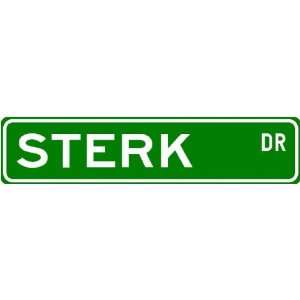  STERK Street Sign ~ Personalized Family Lastname Sign 