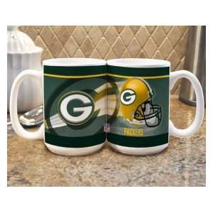  Green Bay Packers NFL Coffee Mug   Helmet Style Sports 