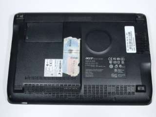 Acer Aspire One ZG5 Netbook, Notebook Computer, WEBCAM, Needs Battery 