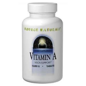  Vitamin A Palmitate 100 Tabs, 10,000IU Health & Personal 