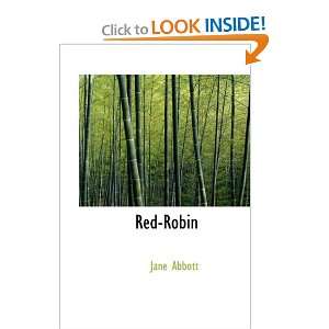  Red Robin (9781426495571) Jane Abbott Books
