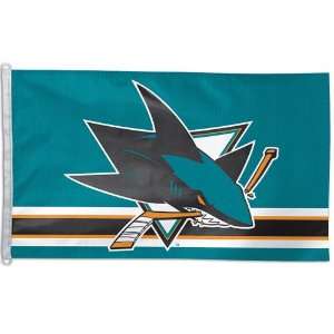  NHL San Jose Sharks 3ft x 5ft Polyester Patio, Lawn 