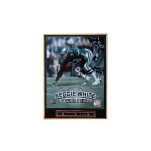 Encore Select 510 FBPHI92 Philadelphia Eagles Reggie White 9x12 Plaque