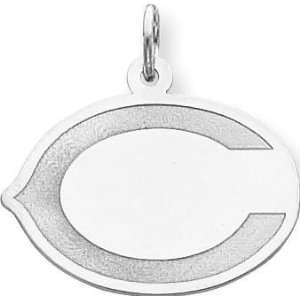  Sterling Silver NFL Chicago Bears C Logo Charm Jewelry