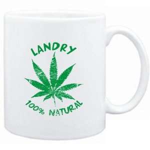    Mug White  Landry 100% Natural  Male Names