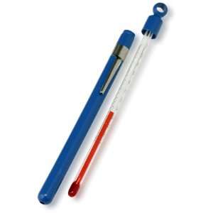 Taylor Delrin Plastic Non Refillable Thermometer, with Pocket Case and 