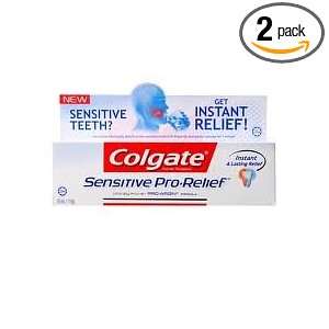  Colgate Sensitve Pro relief + Whitening Cool Mint (Pack of 