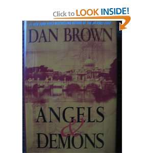  Angels & Demons Dan Brown Books