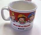 1993 Campbells Soup Mug with Children Dressed as Professionals (3 