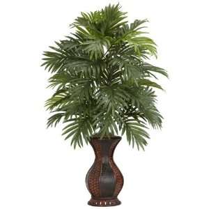  Areca Palm w/Urn Silk Plant