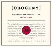 Orogeny Vineyards Pinot Noir Green Valley 2005 