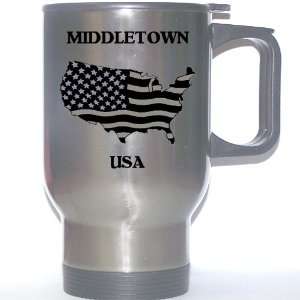   US Flag   Middletown, Ohio (OH) Stainless Steel Mug 