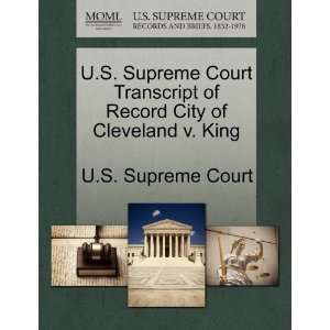  U.S. Supreme Court Transcript of Record City of Cleveland 