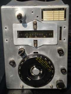 1944 WWII U.S. Army Signal Corps Radio Transmitter Western Electric BC 