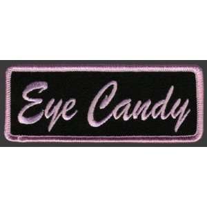   CANDY Embroidered Ladies Fun Biker Funny Vest Patch 