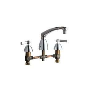   Kitchen Faucet with Cast Swing Spout and Metal Lever Handles 201 AL8XK
