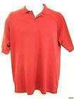 COLUMBIA Mens Red Short Sleeve Polo Golf Shirt sz M 10