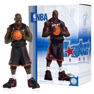 NBA All Star Vinyl Miami Heat   Shaquille ONeal (Black Jersey Version 