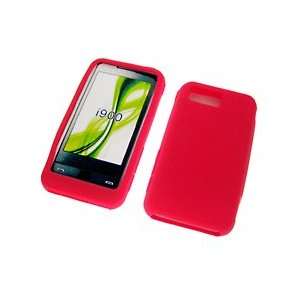  Samsung Omnia i900 Red Premium Silicone Skin Case Cover 