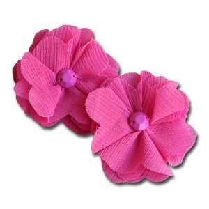  Vintage Gauze Blossoms, Hot Pink Arts, Crafts & Sewing