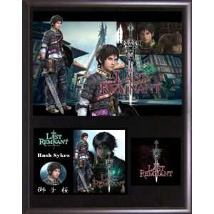 The Last Remnant (Xbox 360) Rush Sykes Plaque Series w/ Collectors 