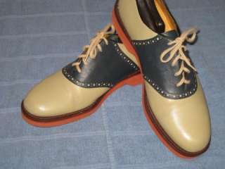 COLE HAAN COUNTRY MENS SADDLE OXFORD DRESS SHOES 10D  