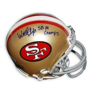  Wendell Tyler San Francisco 49ers Autographed Mini Helmet 