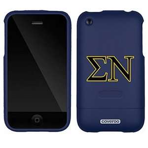  Sigma Nu letters on AT&T iPhone 3G/3GS Case by Coveroo 