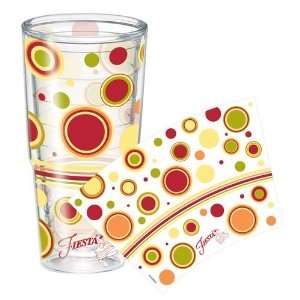   Fiesta Sunny Dots 24 oz. Insulated Tumbler with Lid