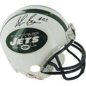  Shonn Greene Signed Jets Mini Helmet Sports Collectibles