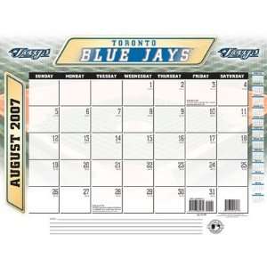   Blue Jays 2007   2008 22x17 Academic Desk Calendar