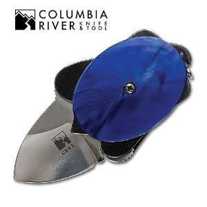 Columbia River Folding Knife Turtle Black Sports 